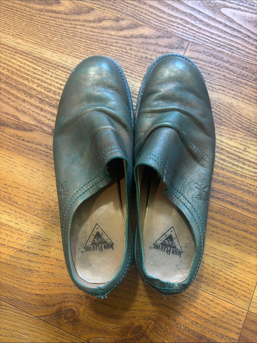 John Fluevog Tullia Causal Leather Mule - Picture 3 of 8